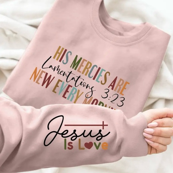 Casual Crew Neck Long Sleeve Sweatshirt S - Picture 2 of 5